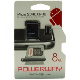 Resim FinDit POWERWAY PWR-8 MICRO 8GB SD HAFIZA KARTI (CLASS 10) 