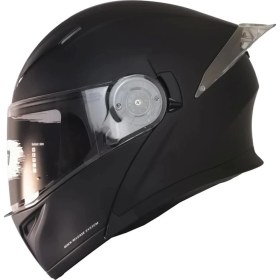 Resim Free-M 965 Çene Açılır Kask Mat Siyah 