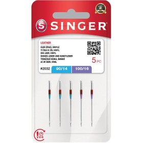 Resim Deri İğnesi Karışık (5'Li Blister)(3X14, 2X16 No.) 