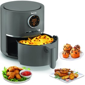 Resim TEFAL Ultra Fry Digital EY111B15 sıcak hava fritözü, 8 program, 4,2 litre kapasite, 60 dakika zamanlayıcı. 