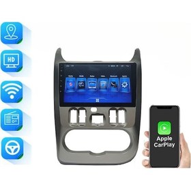 Resim Dacia Duster 2010-2013 9 inç 8-64 GB PRO Android Carplay Multimedya 