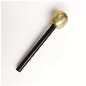 Resim Willowhaven Parlak Mikrofon Aksesuarı - Altın Renk, Pil Gerekmez, Parti Ve Sahne Performansları İçin Altın 