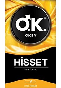 Resim Okey Okey Hisset 10'lu Prezervatif 1 Paket Kategori: Prezervatif 