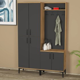 Resim Kalender Dekor Rose-1-4 Portmanto Vestiyer Ayakkabılık RS06 
