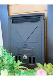 Resim Kural Döküm Dekoratif Döküm Posta Kutusu 