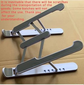 Resim Fochsia Ergonomik Ayarlanabilir 33-38 Cm Beyaz Abs Dizüstü Bilgisayar Sehpası 