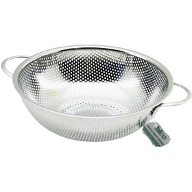 Resim 22cm Metal Kulplu Çelik Sepet Süzgeç İnce Tel Ayaklı 5224 