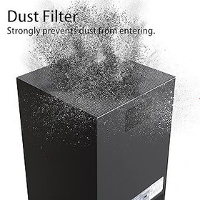 Resim Xbox Serisi X Konsolu için Toz Fişleri ile Toz Filtresi Kapağı,Üst Dustpoof Mesh Kılıfı Havalandırma Filtresi PVC Kapak,USB/HDMI Bağlantı Noktası için Silikon Toz Fişleri,Xbox Serisi X Aksesuar için 
