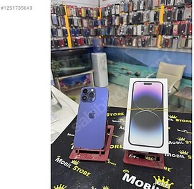 Resim Apple iPhone 14 Pro Max İkinci El YD | 128 GB | Mor 