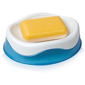 Resim Çift Renkli Ergonomik Kristal Sabunluk Asorti 