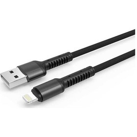 Resim Zore Ls65 Lightning Usb Kablo-Siyah 