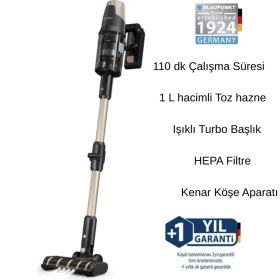 Resim Blaupunkt A70 Şarjlı Dikey Süpürge Gold + Xiaomi Baskülhediye 