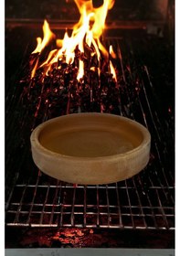 Resim 3'lü Toprak Güveç Pişirme Kabı 16 Cm 