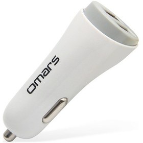 Resim Omars 4.8A Çift Usb Çıkışlı Araç Şarj Cihazı 