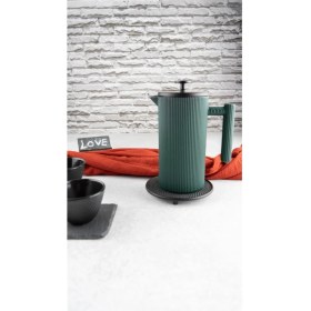Resim PremiumPort Linden Döküm French Press, Şık ve Dayanıklı Kahve Demleme Aracı 
