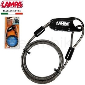 Resim Lampa Portex 3 Şifreli Çelik Halat 4Mmx150Cm 90596 