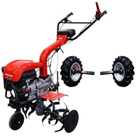 Resim Escpowertools ESC75 Benzinli Çapa Makinesi 2+1 Şanzımanlı 7Hp Tekerlek Takımı Dahil 