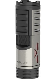 Resim Xikar Tactical Single Lighter Gunmetal Siyah Çakmak 