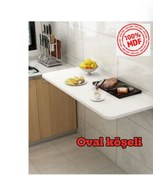 Resim Ka-libra Lüks Duvara Monte Açılır Kapanır Katlanır Masa45x70 (%%MDF) 