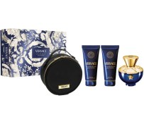 Resim Versace Dylan Blue Pour Femme Edp 100 Ml + Body Lotion 100 Ml + Shower Gel 100 Ml + Çanta 8011003902897 Diğer 