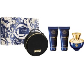 Resim Versace Dylan Blue Pour Femme Edp 100 Ml + Body Lotion 100 Ml + Shower Gel 100 Ml + Çanta 8011003902897 Diğer 