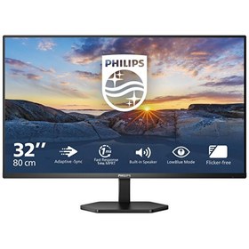 Resim Philips 32E1N3100LA 31.5" 75Hz 4Ms VGA+HDMI FullHD Adaptive-Sync VA Vesa Monitör 