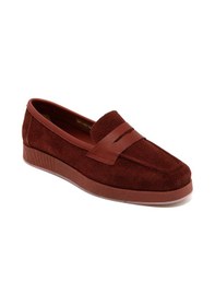 Resim Oxford Klasik Kadın Rc-25y-093-r1621 John May Bordo Süet Bordo Süet Bordo 