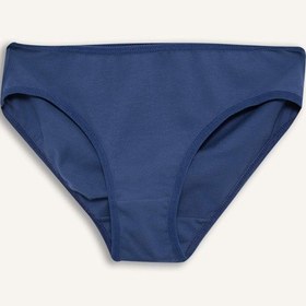Resim Defacto Kalp Desenli Ribana 3lü Slip Külot Kız Çocuk H1388a826smbe574 Mavi-be574 