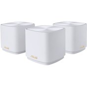 Resim Asus ZenWiFi AX Mini XD4 1800 Mbps AX1800 Dual Band Gaming Router 3'lü Set 