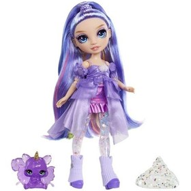 Resim Rainbow High Shimmers Violet Willow Simli Jel Slime Aksesuarlı Bebek 4+ 1 Pcs 