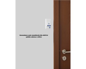Resim Marsilyan Kablosuz Kapı Zili Kolay Kurulumlu Modern Kullanım 