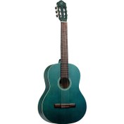 Resim Ortega RST5MOC Klasik Gitar (Ocean Blue) 