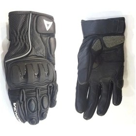 Resim Venom D1 Deri Motosiklet Eldiveni Kısa Model 