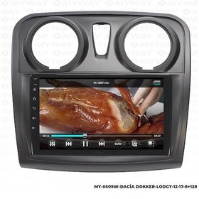 Resim Araç Multimedya Dacia Lodgy Android 12 Carplay 4Gb Ram + 64Gb Hdd 2012-2017 Navigasyon Ekran MYW 