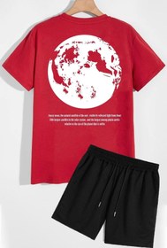 Resim trendypassion Evren Temalı Şort T-shirt Eşofman Takımı 
