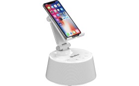 Resim OneDer V02 Wireless Şarjlı Dokunmatik Digital Saat Kablosuz Stereo Hoparlör - Speaker 