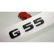 Resim G55 Bagaj Parlak Siyah ABS 3M 3D Yazı Logo ORJİNAL ÜRÜN AYNI GÜN ÜCRETSİZ KARGO