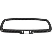 Resim Youmex Alfa Romeo Giulia & Stelvio 2016-2018 İç Dikiz Aynası Çerçevesi - Abs Plastik Karbon Fiber Kaplama 