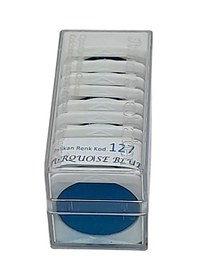 Resim Pelikan 10 Lu Suluboya Tableti Turquoise Blue-turkuaz Mavi 