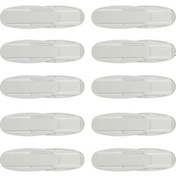 Resim Ulzyvf Punch Free Plug Sticker, Duvar Montajlı Kendinden Yapışkanlı Fiş Sabitleme Kancası & Kablo Düzenleyici 