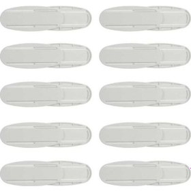 Resim Ulzyvf Punch Free Plug Sticker, Duvar Montajlı Kendinden Yapışkanlı Fiş Sabitleme Kancası & Kablo Düzenleyici 