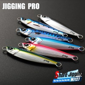 Resim JIGGING PRO 1 Adet En Son Metal Jig 3D Baskılı Mini Balık Yemi, Yavaş Batan Metal Aparat Köpek Sürünen Tuzlu ve Tatlı Su Balığı Yemleri, Çeşitli Ağırlıklarla Alabalık Avı İçin 
