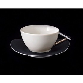 Resim Thun Studıo Delta Çay Takımı 6 Kisilik 17 Parça Siyah 