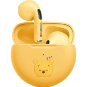 Resim Douler Disney Kablosuz Bluetooth Kulaklık - Sarı Winnie The Pooh (Yurt Dışından) 