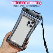 Resim 4 Adet Yüzen Su Geçirmez Telefon Kılıfı, iPhone 15 14 13 12 11 Pro Max XS XR X, Galaxy S23 S22 S21 Ultra için Su Altında Kullanılabilir Kuru Çanta Cep Telefonu Kılıfı, 17.78 cm'ye kadar - 4 adet 