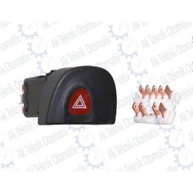 Resim Dortlu Flasor Anahtari Megane 9Pin 504630524 