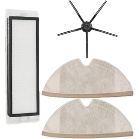 Resim Mija Roborock S5 Max Uyumlu 4 Parça Seti Siyah 701046S5MS 