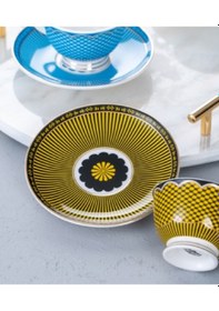 Resim Acar Tessa 6 Kişilik Porselen Kahve Fincan Takımı 5032 