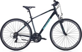 Resim BIANCHI T0018FS ERKEK ŞEHİR BİSİKLETİ 510H V 28 JANT 21 VİTES BLACK BEİGE YS728 Bianchi