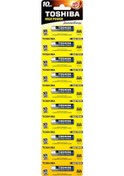 Resim Toshiba Aaa Alkalin İnce Kalem Pil 10Lu Tekli Yırtma 